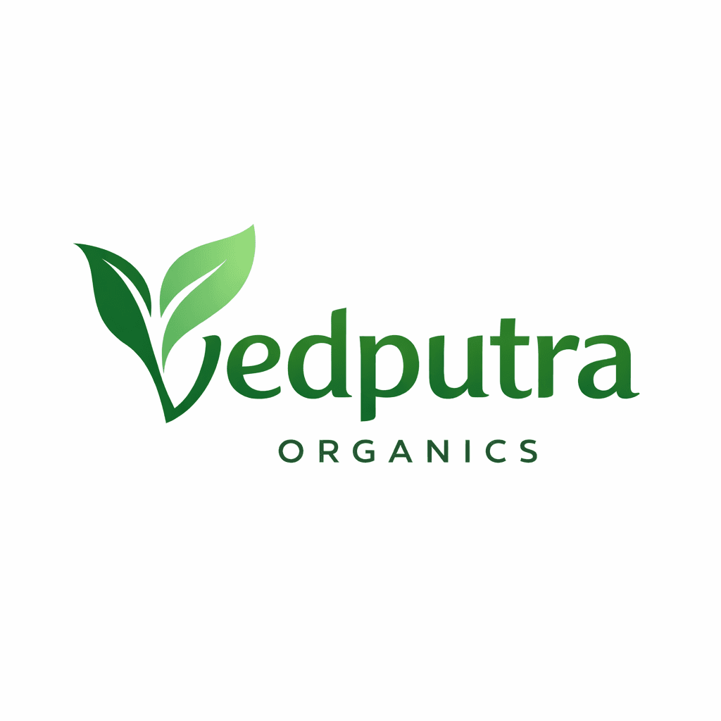 Organic nature leaf logo for eco-friendly brands